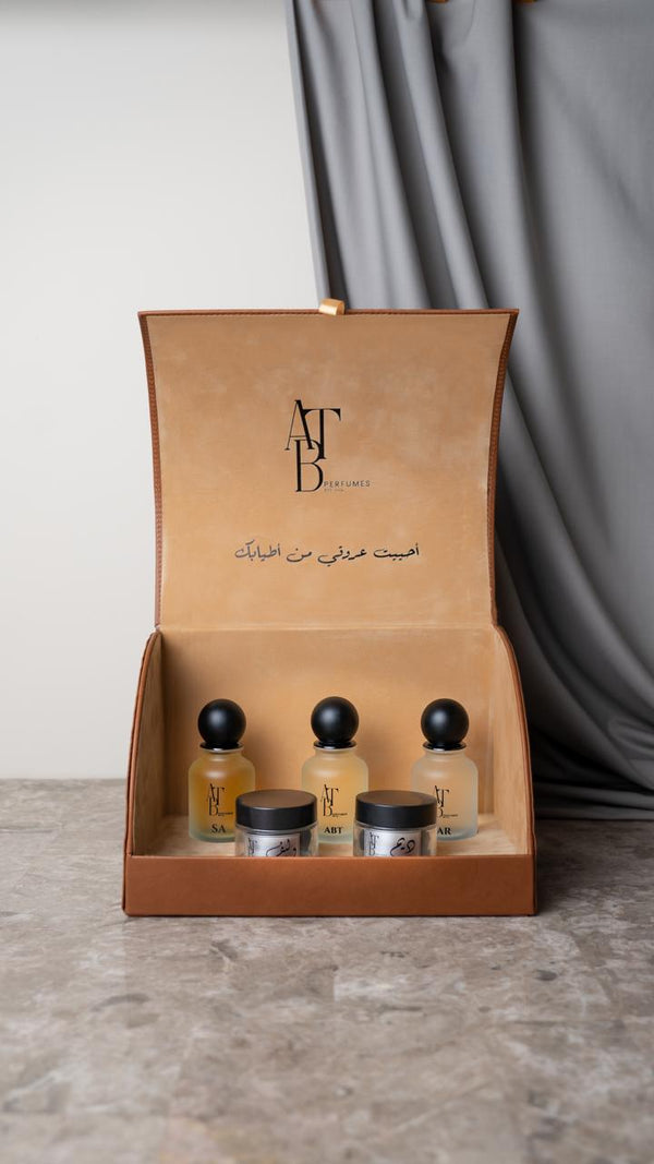 ABT orange perfumes box