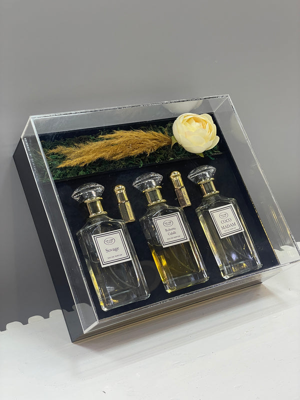 Luxury Perfume Collections in Acrylic Box