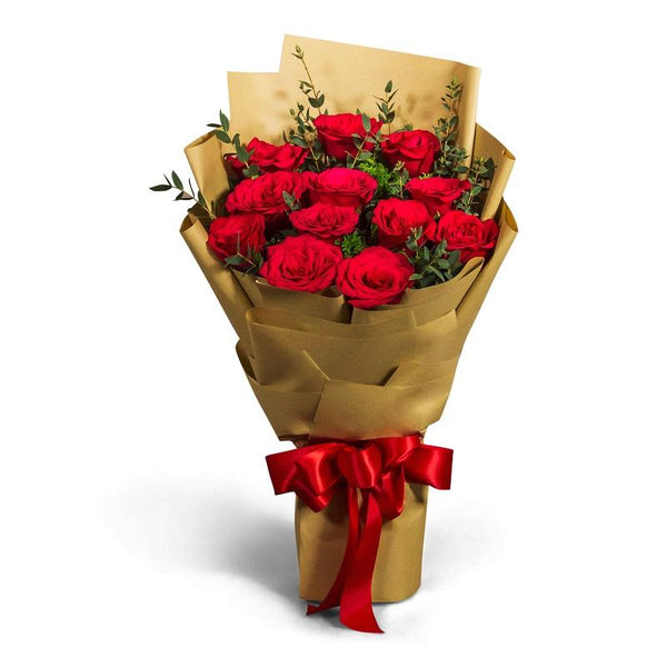 13 Red Roses Bouquet